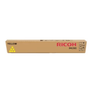 Image of Ricoh 841302 Yellow Laser Toner Ink Cartridge