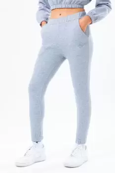 Image of HYPE GREY ELASTICATED KIDS JOGGERS