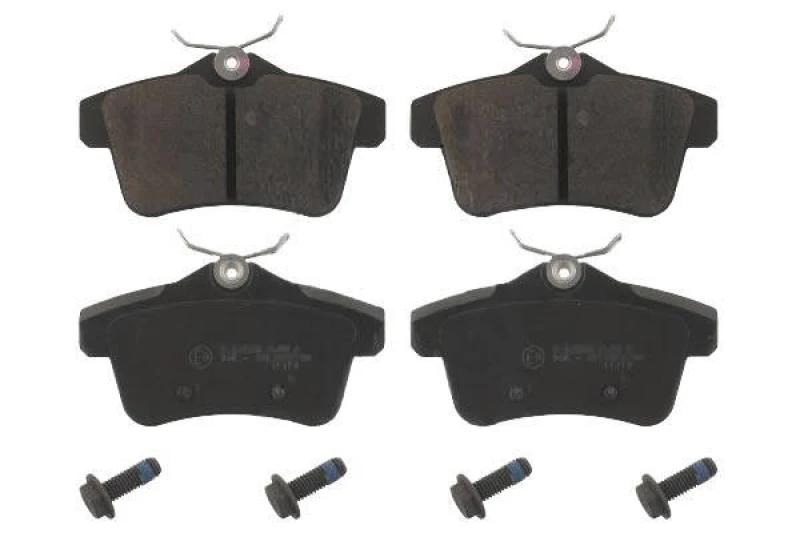 Image of Blue PRINT ADP154207 Brake pad set Rear Axle, with bolts/screws Brake Pad Set,disc brake (402)