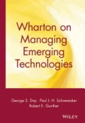 Image of wharton on managing emerging technologies