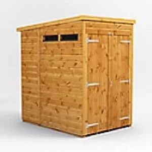 Image of Power Garden Shed 46PPSSDD Golden Brown 4x6
