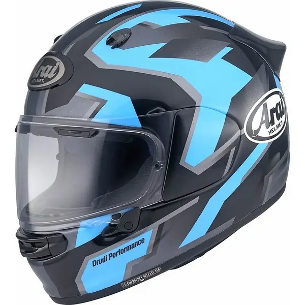 Image of Arai Quantic Robotik Blue Full Face Helmet Size L