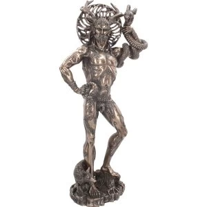 Image of Horned God Cernunnos Large Wiccan Figurine