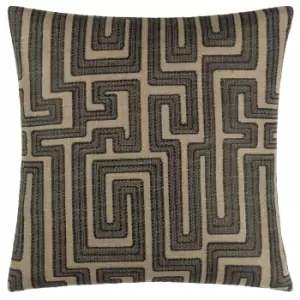 image of Lauder Cushion Black / 45 x 45cm / Polyester Filled