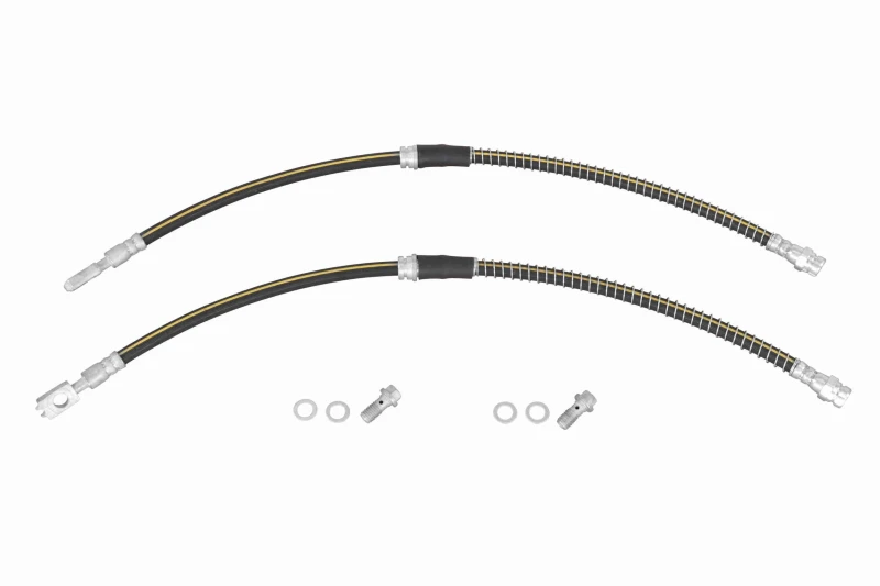 Image of VAICO V10-4138 Brake Hose Original VAICO Quality, Front Axle, with banjo bolt Brake Hose (83)