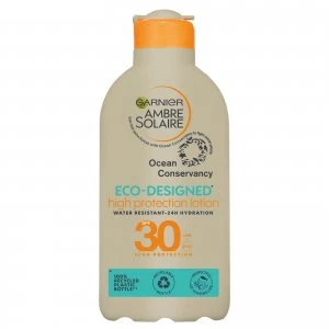 image of Garnier Ambre Solaire Eco Designed Protection SPF30 Lotion 200ml