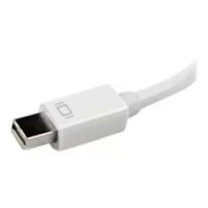 Image of Mini Displayport To VIDA DVI HDMI Adapter All-in-One Mdp Converter For Macbook White