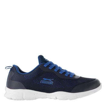Image of Slazenger Jigsaw Junior Trainers - Navy/Blue