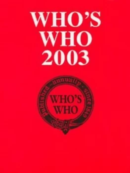 Image of Whos Who 2003 Hardback