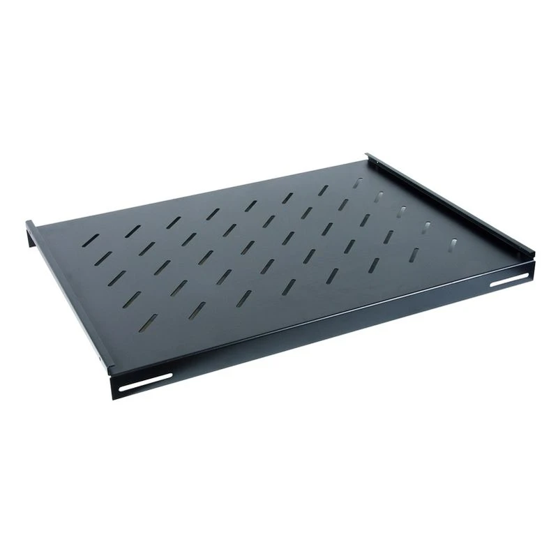 Image of FDL 350mm DEEP 19" FIXED VENTED SHELF - BLACK