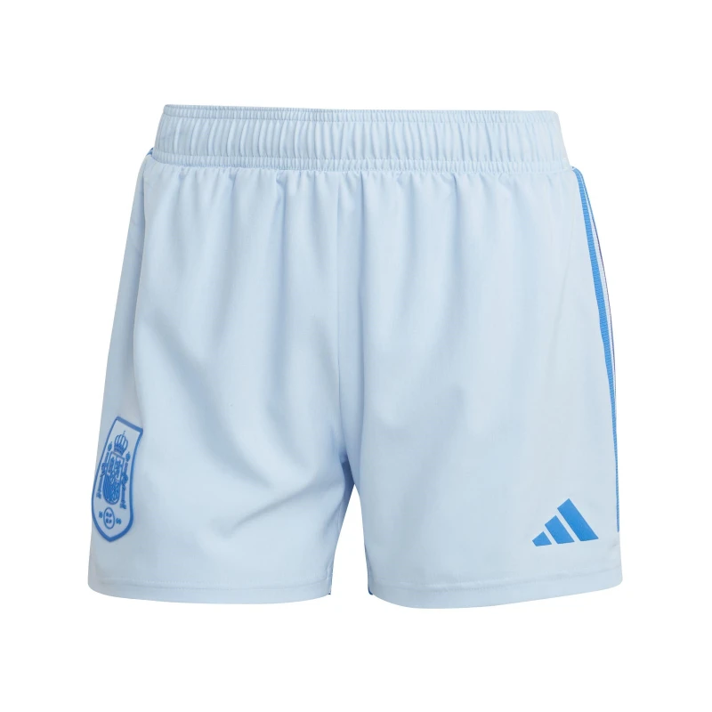 Image of adidas Spain Away Shorts Womens 2023 - Blue Blue S