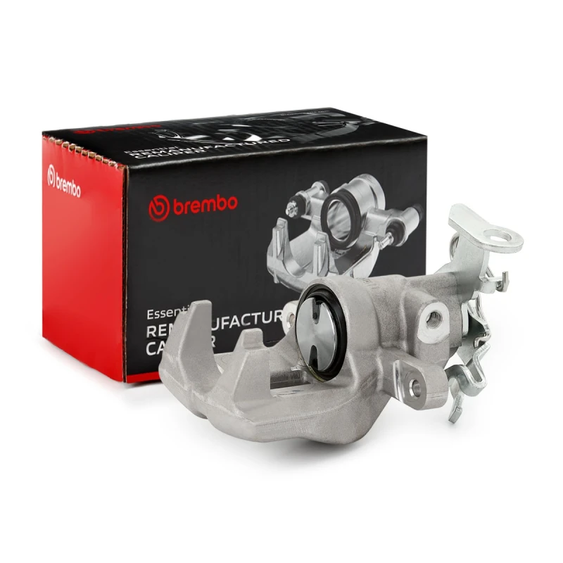 Image of BREMBO F 23 140 Brake caliper ESSENTIAL LINE Rear Axle Left Aluminium Brake Caliper (78)