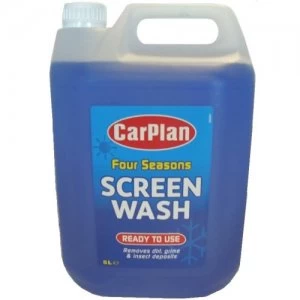 Image of CarPlan Four Seasons Screenwash - 5L