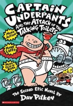 Image of Captain Underpants and the Attack of the Talking Toilets by Dav Pilkey Paperback