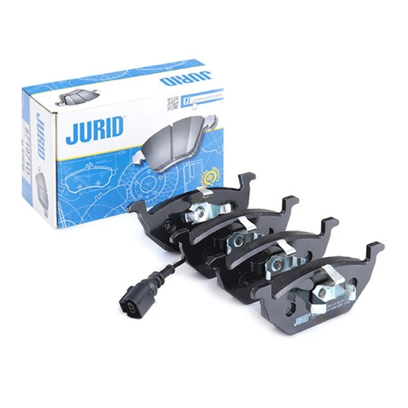 Image of JURID 571971D Brake pad set incl. wear warning contact, without accessories Brake Pad Set,disc brake (402)