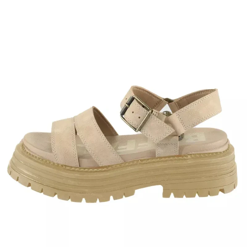 Image of Buffalo Womens sandals Buffalo Lennox Ts Sandal - Vegan Nubuck Beige Female 37