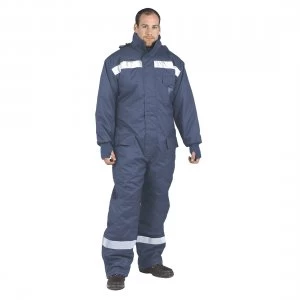 image of Portwest CS12 Cold-Store Coverall Navy L