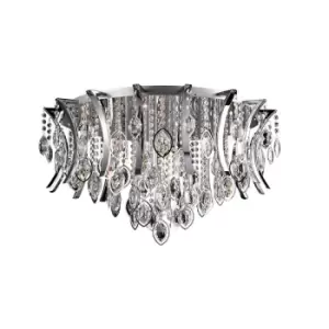 Image of Mios Ceiling 15 Light G4 Polished Chrome/Crystal, NOT LED/CFL Compatible