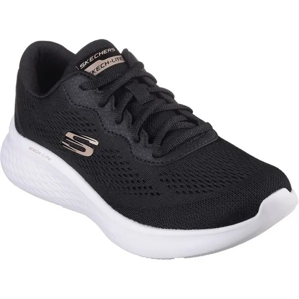 Image of Skechers Womens Skech-Lite Pro Perfect Time Trainers UK Size 6 (EU 39) Black/Rose Gold SKE2032-BKRG-6