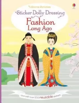 Image of Sticker Dolly Dressing Fashion Long Ago by Louie Stowell