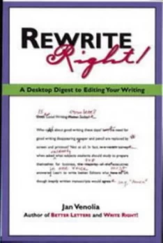 Image of Rewrite Right by Jan Venolia Book