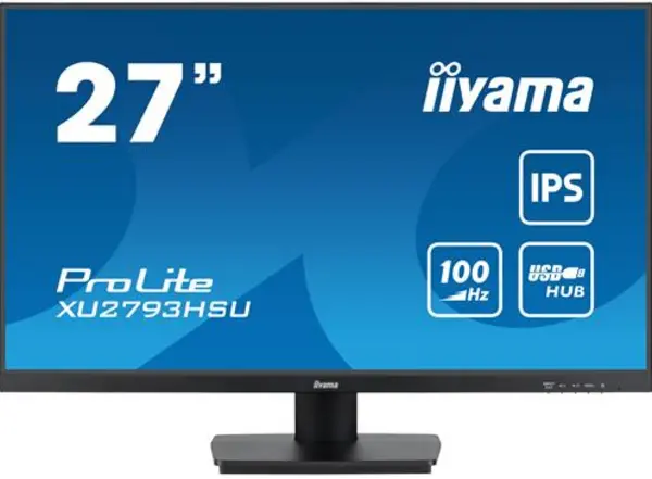 image of iiyama ProLite 27" XU2793HSU-B6 Full HD IPS LED Monitor