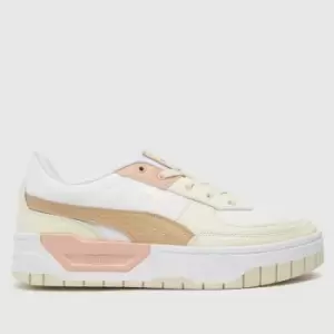 Image of PUMA Cali Dream Trainers In White & Pink