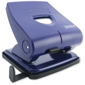 Image of Rapesco 827P ABS-top 2 Hole Punch Blue 30 Sheets