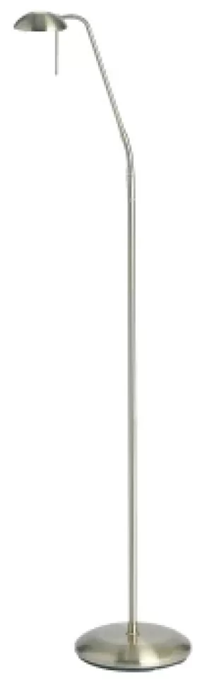 image of Hackney Floor Lamp Antique Brass, G9