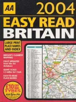 Image of Aa Easy Read Britain 2004 Book