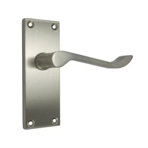 image of Select 150mm Wilfred Bathroom Lock - Silver