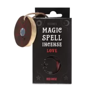 Image of Red Rose Love Magic Spell Incense Cones