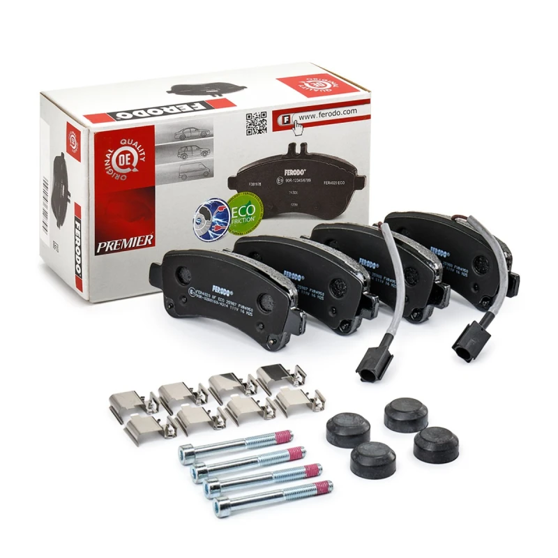 Image of Brake pad set FERODO FVR4950
