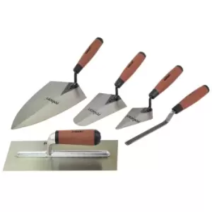 Image of Rolson 52489 5pc Tradesman Trowel Set