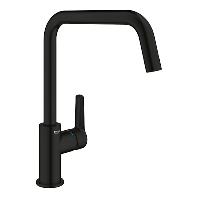 Image of Grohe Quickfix Start Chrome Single Lever Monobloc Kitchen Mixer Tap 30470000 Chrome