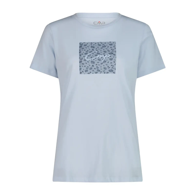 Image of CMP Womens T-Shirt CMP Organic Bleu Female 2XS
