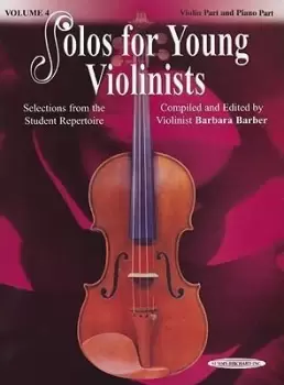 Image of Solos for Young Violinists , Vol. 4 by Barbara Barber