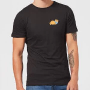 Image of Disney Winnie The Pooh Backside Mens T-Shirt - Black - S