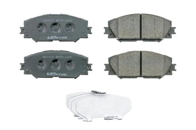 Image of AISIN Brake pad set AISIN BPTO-1007