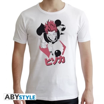 image of Hunter X Hunter - Hisoka Mens Medium T-Shirt - White