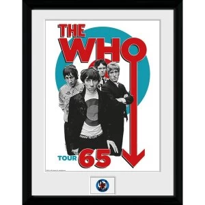 image of The Who Tour 65 Framed Collector Print