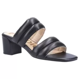 image of Hush Puppies Womens Leila Mule Leather Heel Sliders UK Size 5 (EU 38)