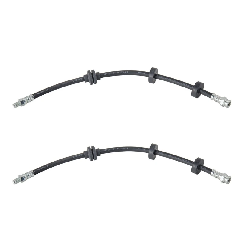 Image of RIDEX 83B0951 Brake Hose Rear Axle Brake Hose (83)
