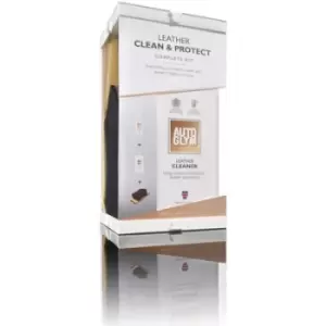 Image of Autoglym Leather Clean & Protect Complete Kit