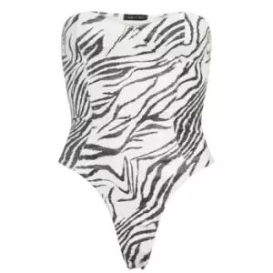 Image of I Saw It First Strapless Bodysuit - Multi