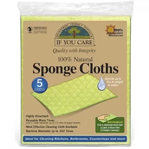 image of If You Care 100% Natural Sponge Cloths