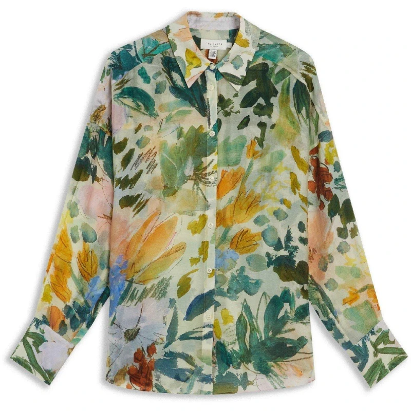 Image of Ted Baker Piccola Shirt - White White 8