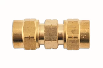 Image of Brass Straight Coupling 8.0mm Pk 10 Connect 31155