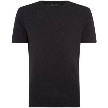 Image of Label Lab Tonal Texture T-Shirt - Black