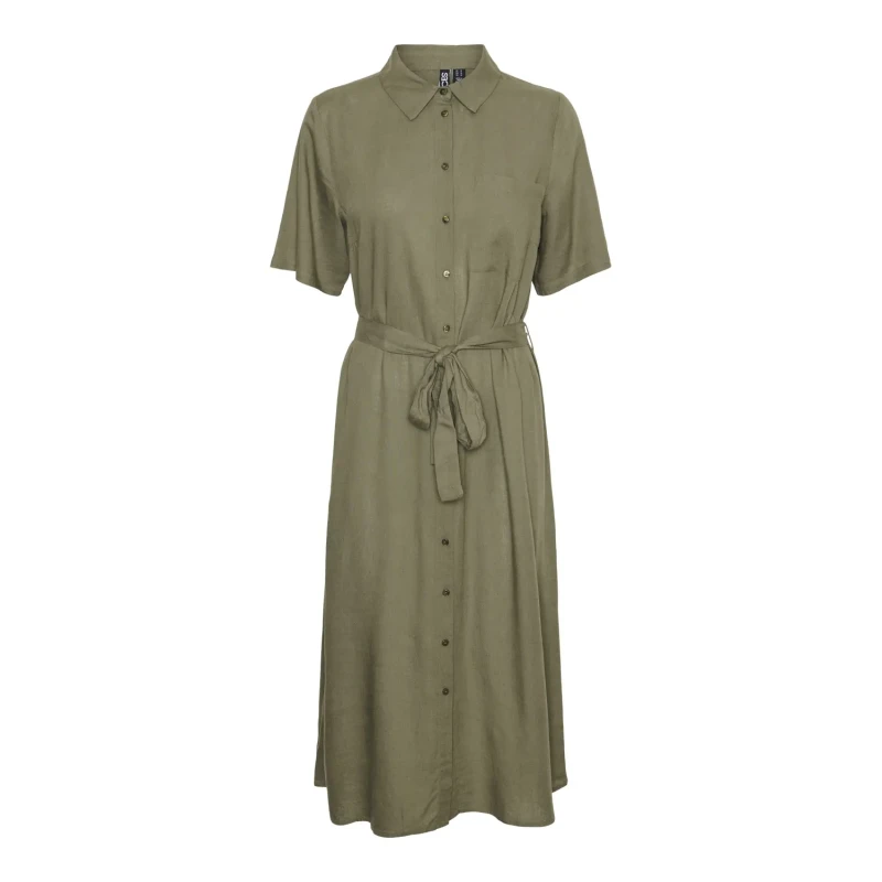 Image of Pieces Womens dress Pieces Pia Vert Female M